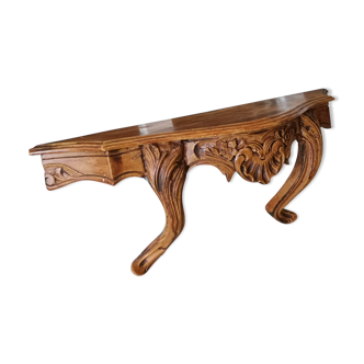 Console murale avec ornements