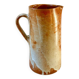 large stoneware pitcher from the 70s