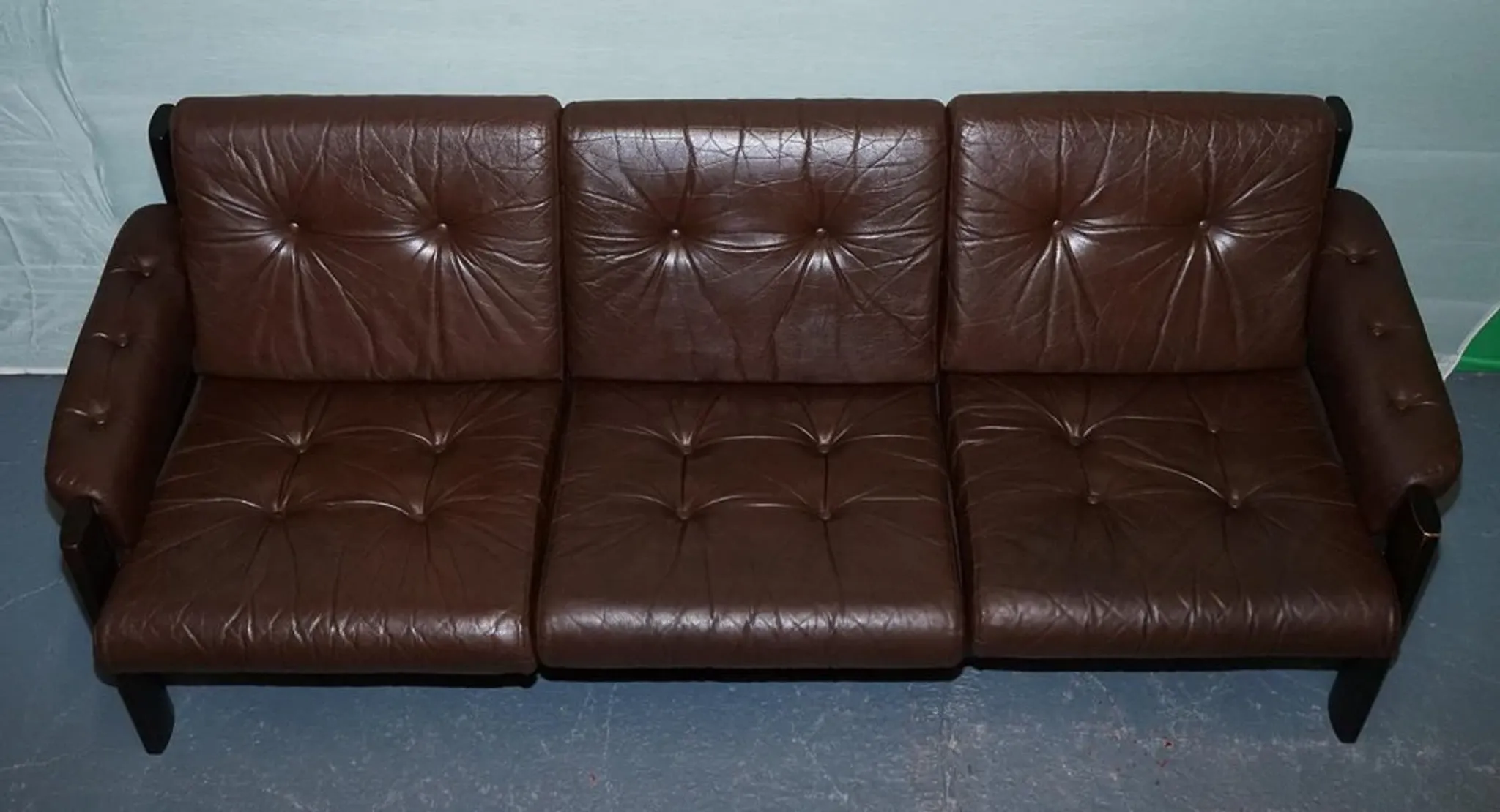 Three-Seater Vintage Scandinavian Sofa by Ekornes Stressless