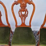 Set of 6 mahogany chairs