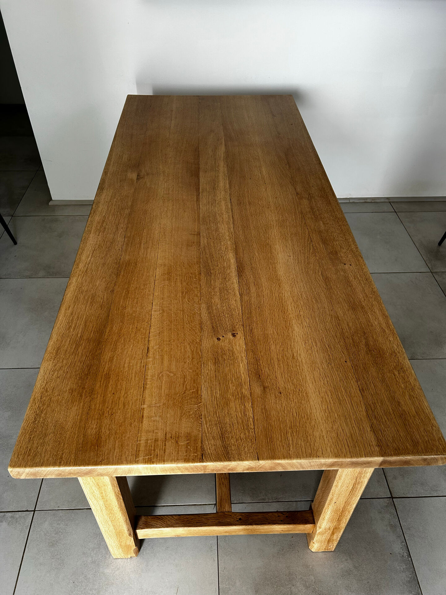 Table de ferme chêne massif