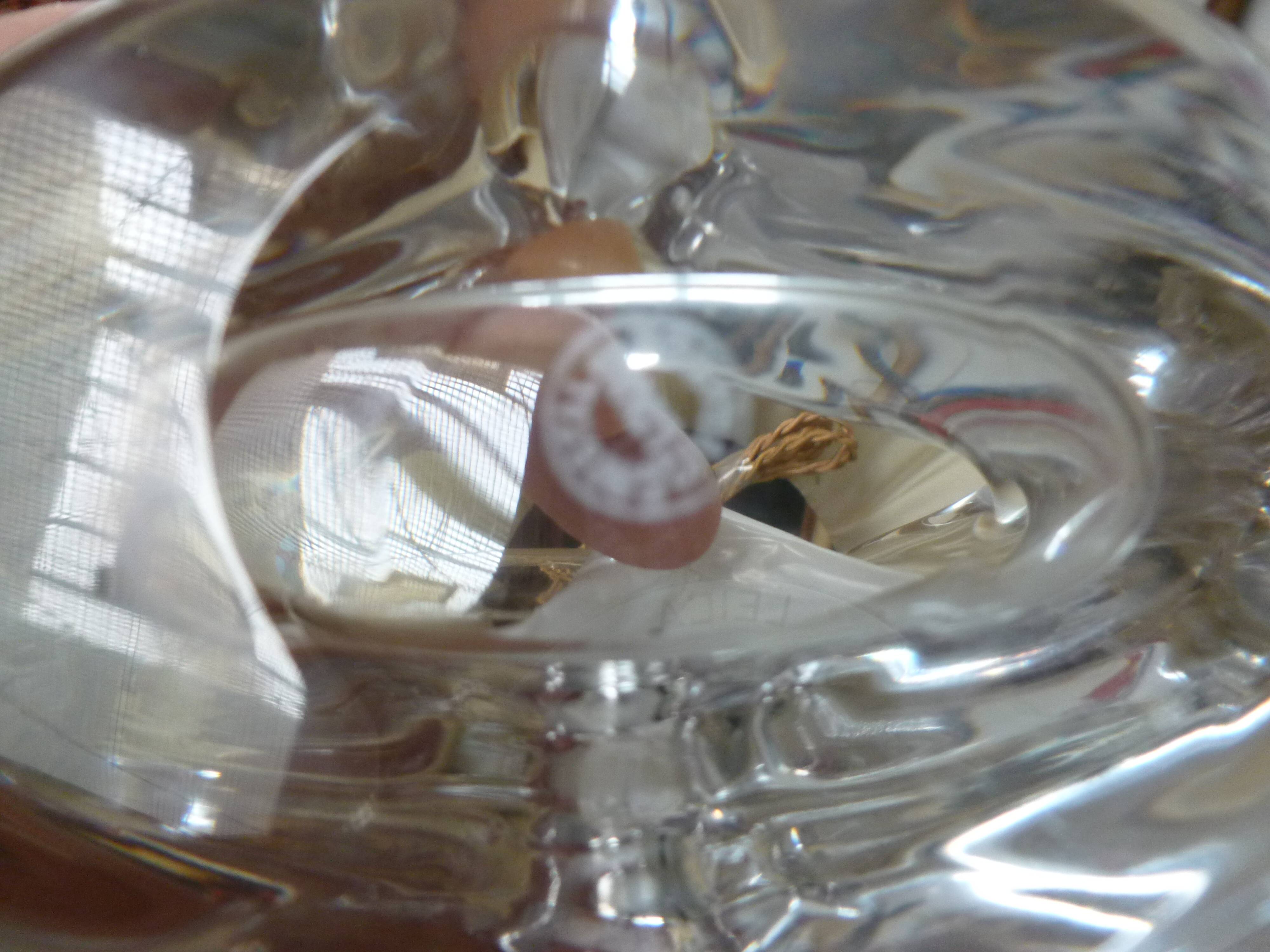 Lampe cristal Saint-Louis