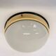 Pair of bakelite Bauhaus ceiling light or flush mounts, 1940s