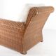 Wicker lounge