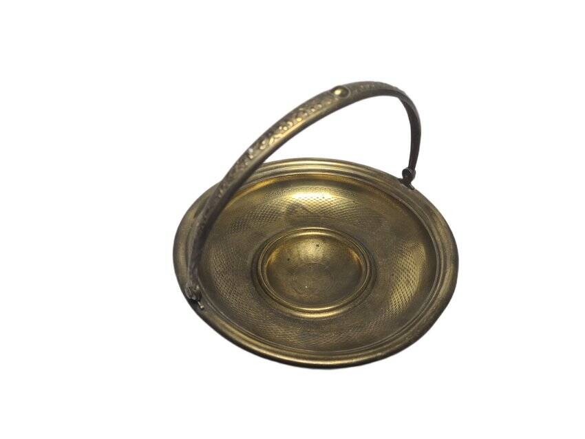 Art Nouveau fruit basket from Bracia Buch, 1890s