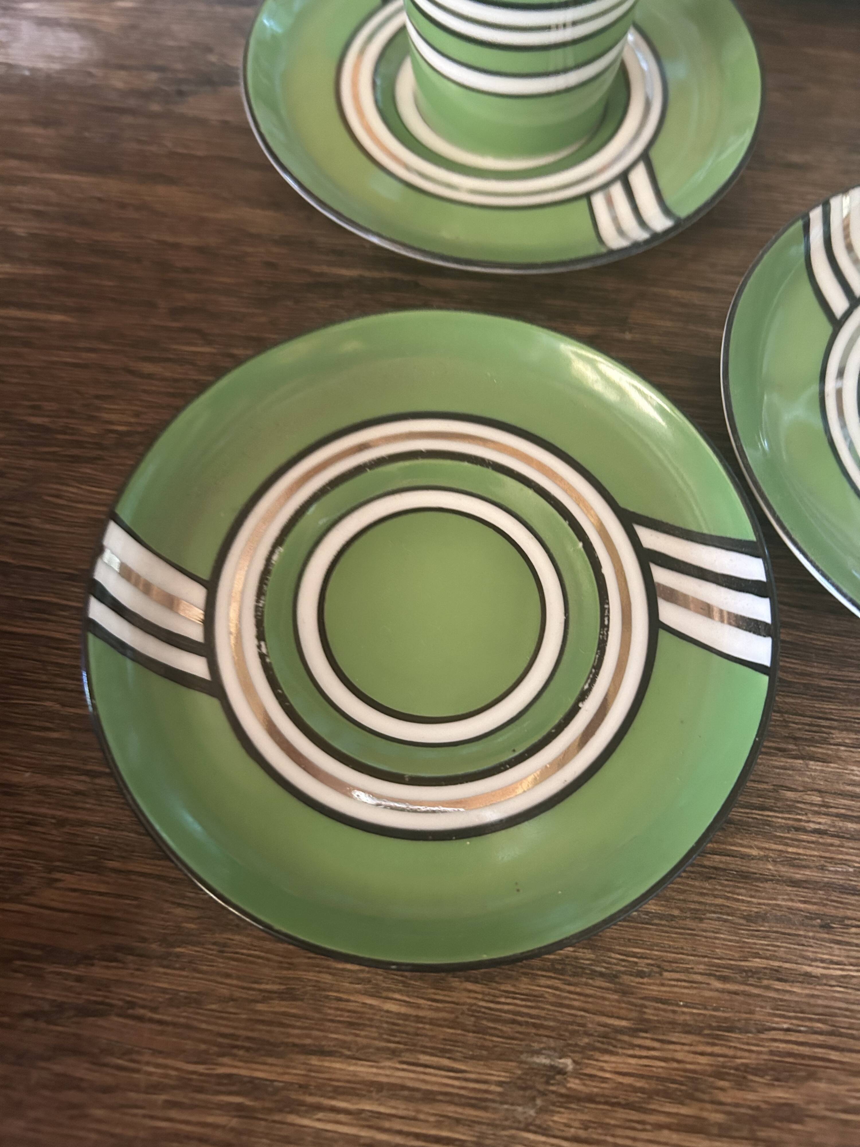 Schneider Art Deco tea service