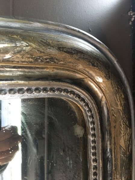 Louis Philippe Silver Mirror 60x80cm