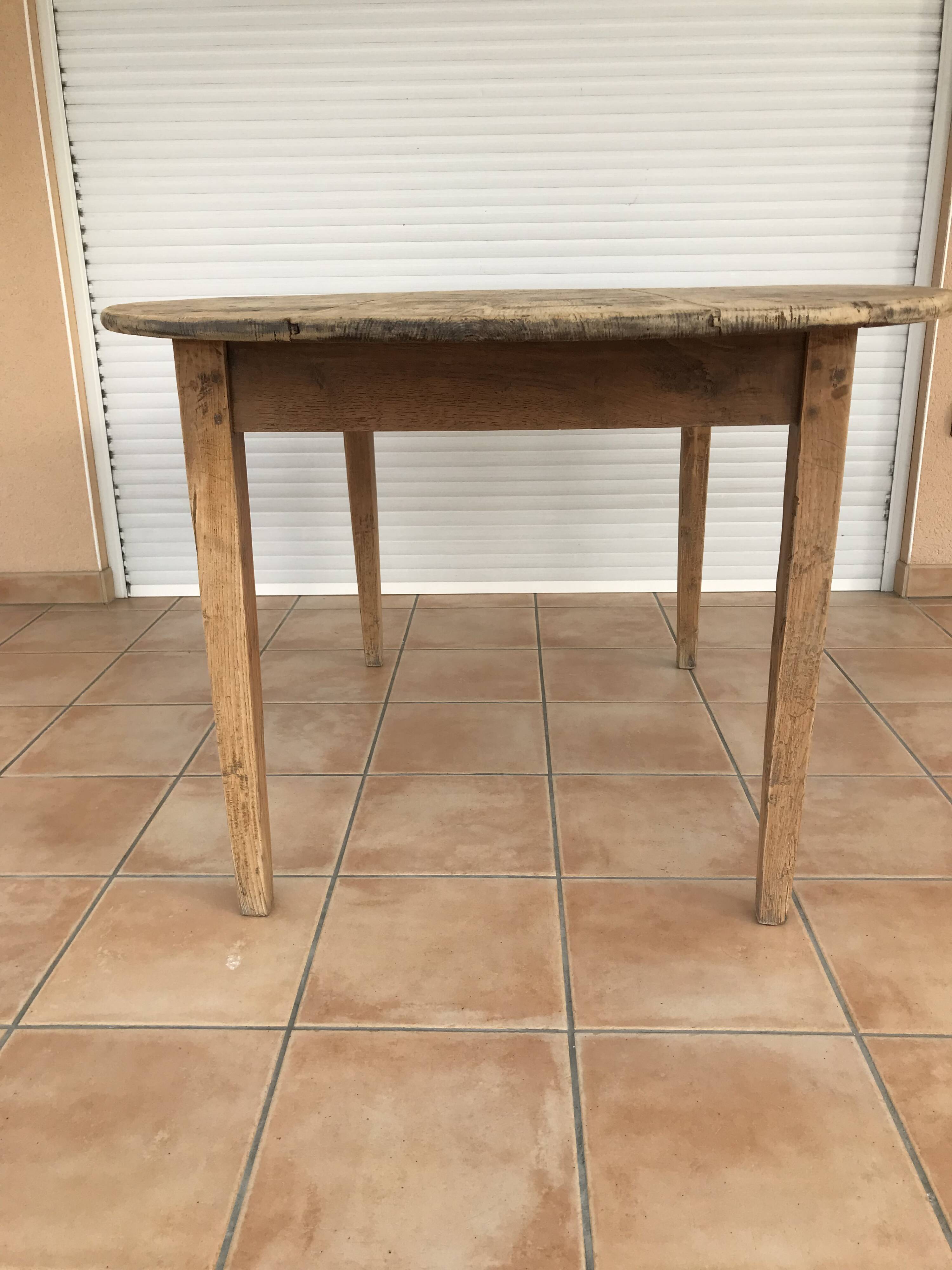 Round Farm Table