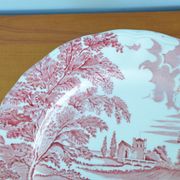 Set of 6 English style plates, kesteloot birthday