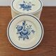 Set of Gien Ajaccio dessert plates