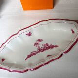 GIEN factory. Earthenware service called "landscapes". 29 pieces.