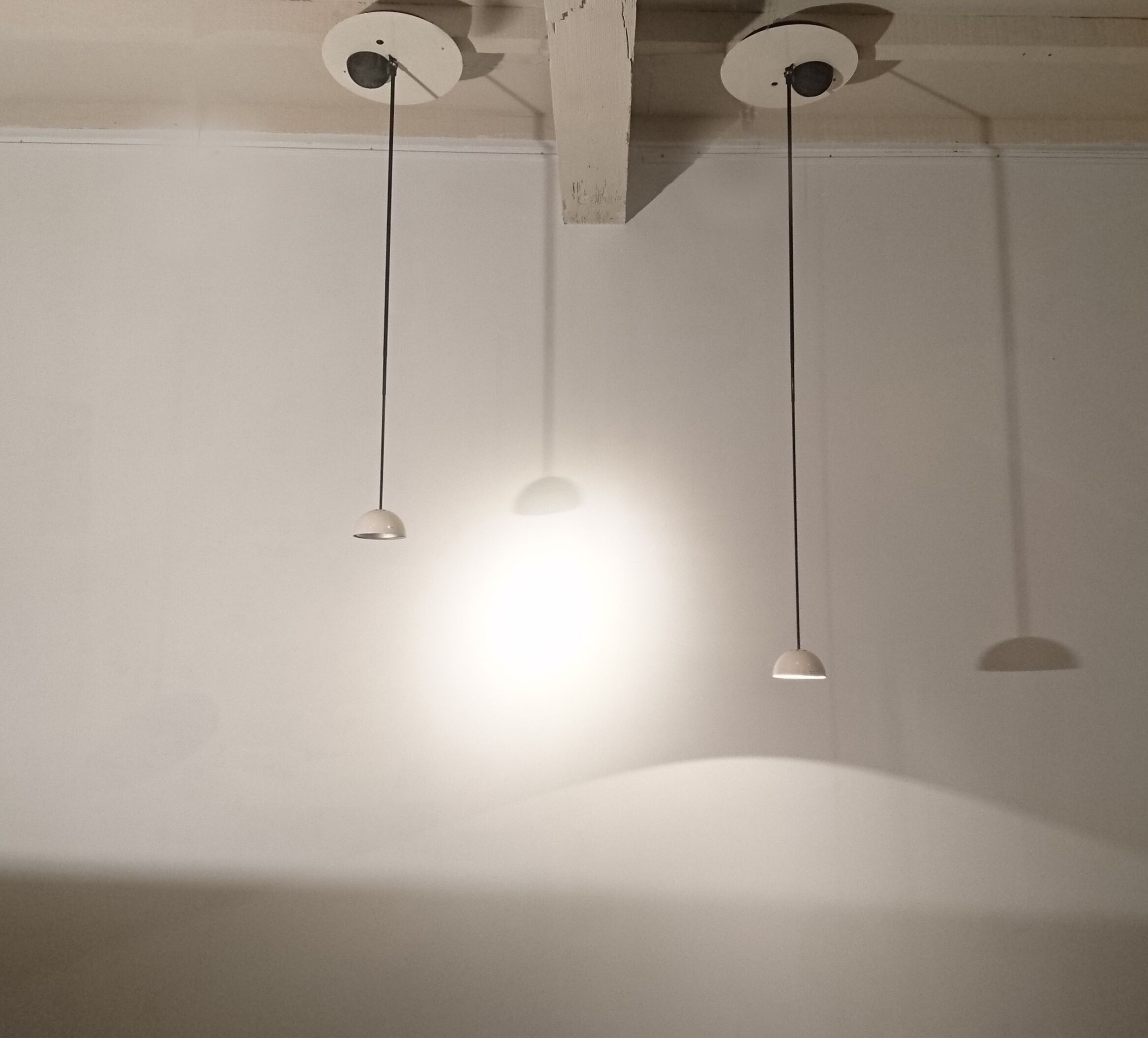 Alesia hanging lamp by Carlo Forcolini for Artemide 1981