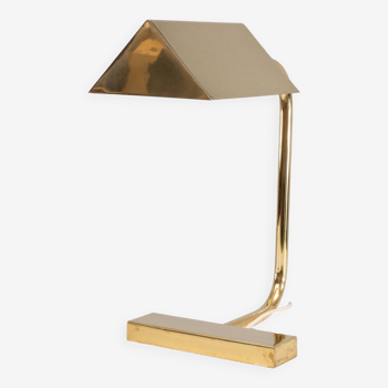 Mid Century Brass Table lamp 1960s Switzerland