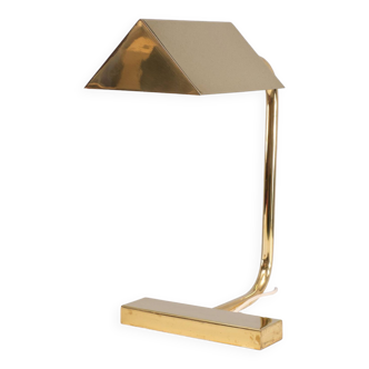 Mid Century Brass Table lamp 1960s Switzerland