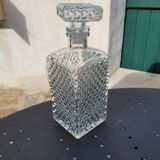 Glass whiskey decanter