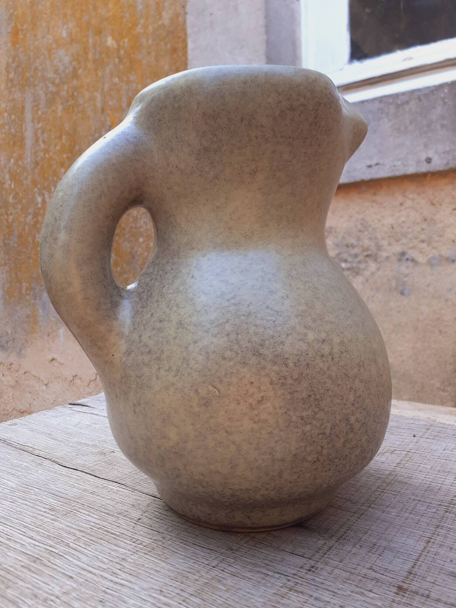 Ceramic pitcher from the 1960s by Max Ildas.