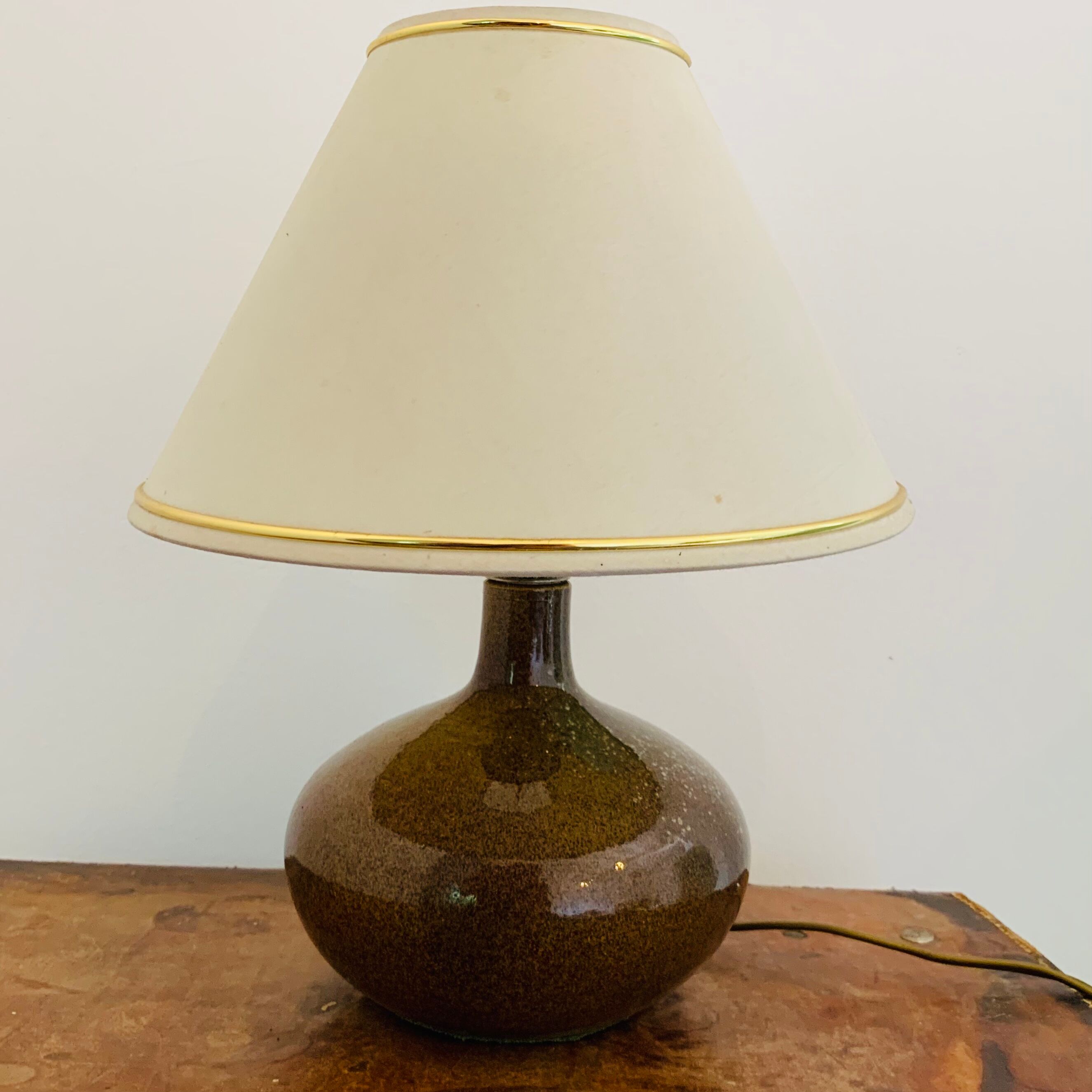 Stoneware lamp