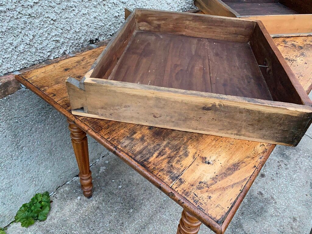 Old farm table wooden