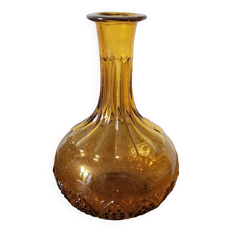Small amber vase 70's