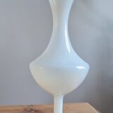 White opaline vase
