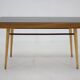 1960s Coffee Table With Opaxit Glass, Czechoslovakia