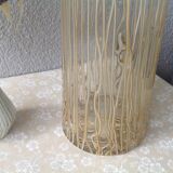 Hand-blown glass Murano vase