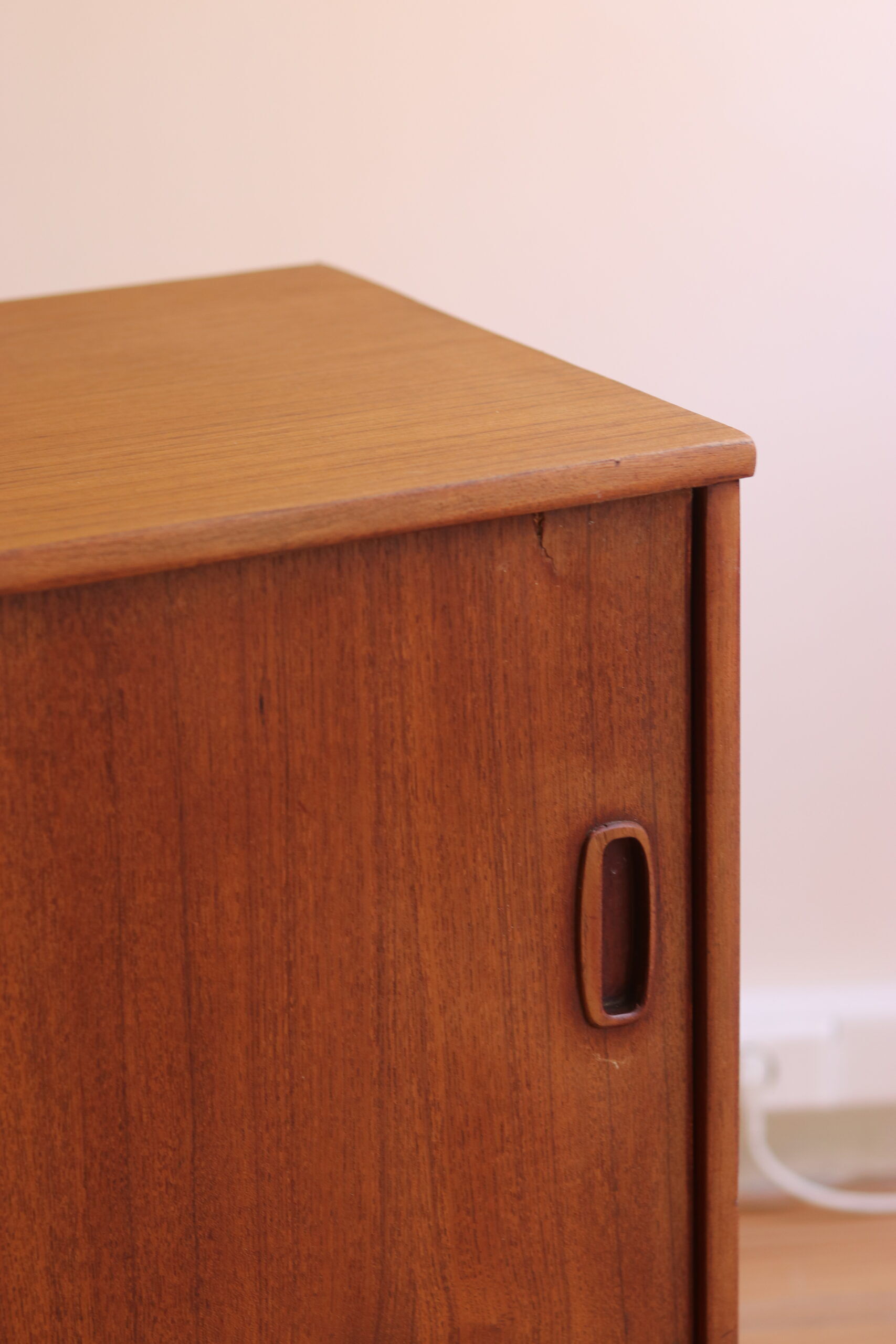 Scandinavian teak enfilade from the 1960s.