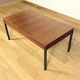 Scandinavian Teak Table Rise / Fall Vintage 1960