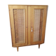 Rattan wardrobe