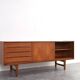 Hi-Fi sideboard in teak mid-century Ulvö by Erik Wørts for Ikea, 1960s.