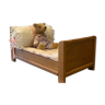 Wooden toy bed