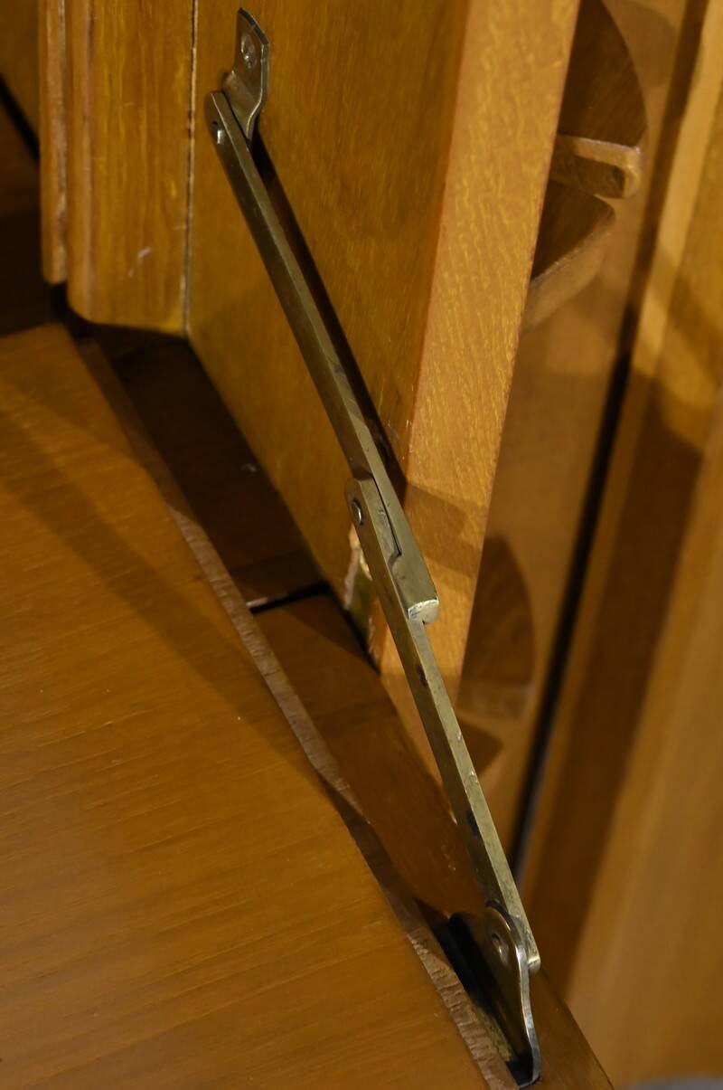 Asian Liquor Cabinet in Lacquered Wood, China – 1950