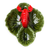 Vintage Italian lobster-shaped pottery sculpture.