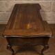 Large walnut writing desk – Louis XV style – 20th century