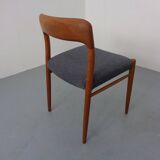 Danish Model 75 Chair in Oak by Niels Otto Møller for J.L. Møllers, 1960s
