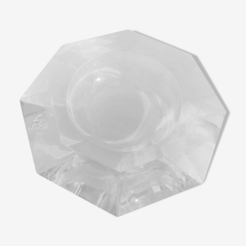 Large crystal ashtray Val Saint Lambert