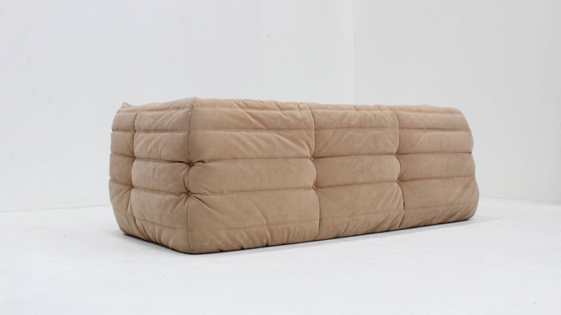 Togo Moyen sofa by Michel Ducaroy for Ligne Roset Alcantara