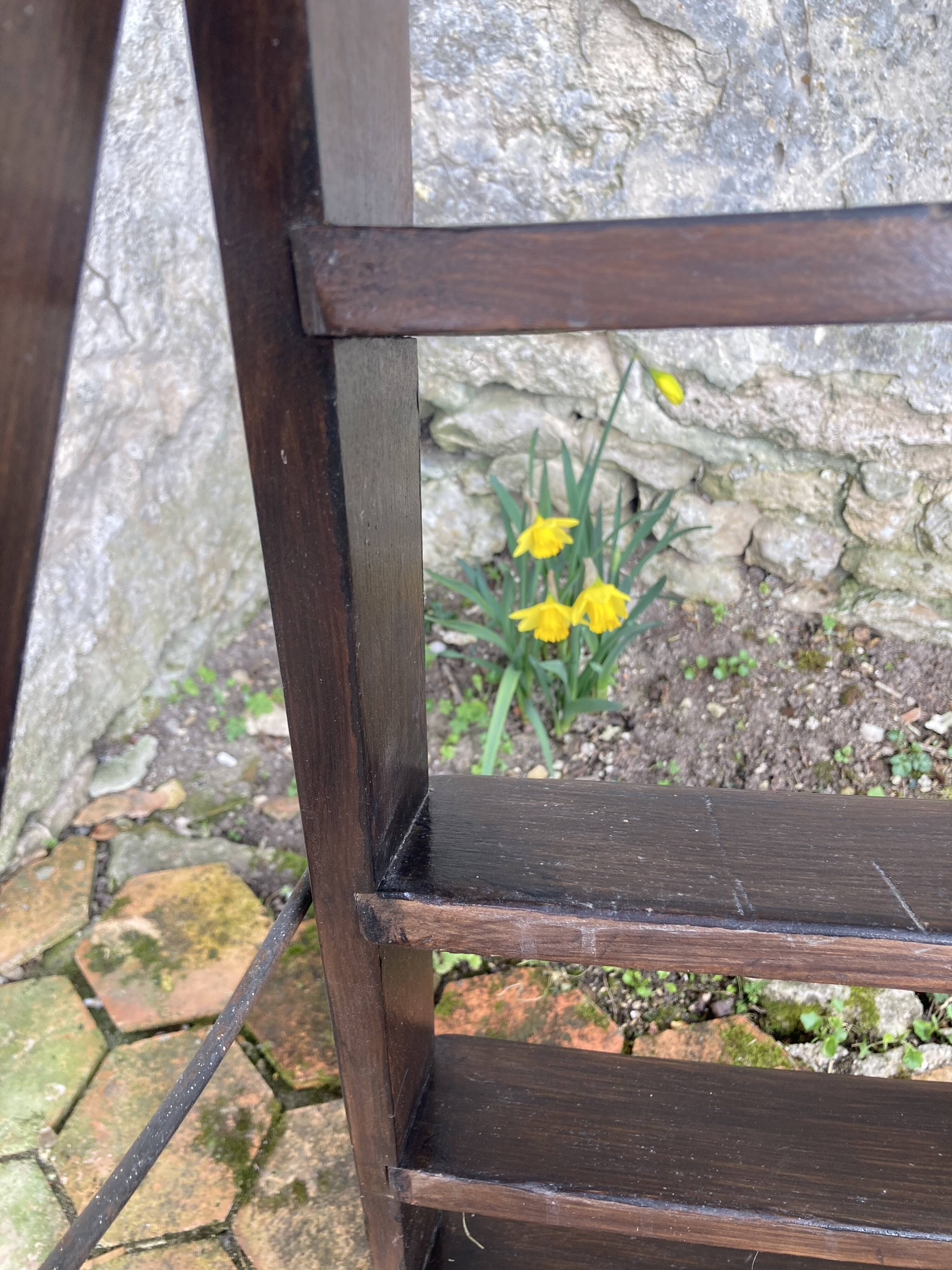 Small vintage stepladder