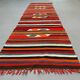 Turkish kilim runner 310x91 cm, vintage kelim rug, long and narrow 2513