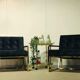 Fauteuil velours & or monoplace