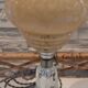 Glass foot lamp