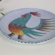 Assiette Coq Vintage
