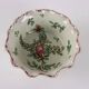 Antique coupe in majolica by Molaroni, Pesaro manufacture, Italy, late 19th century.