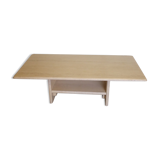 Travertine coffee table
