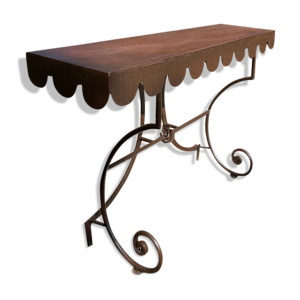 Console en fer forgé