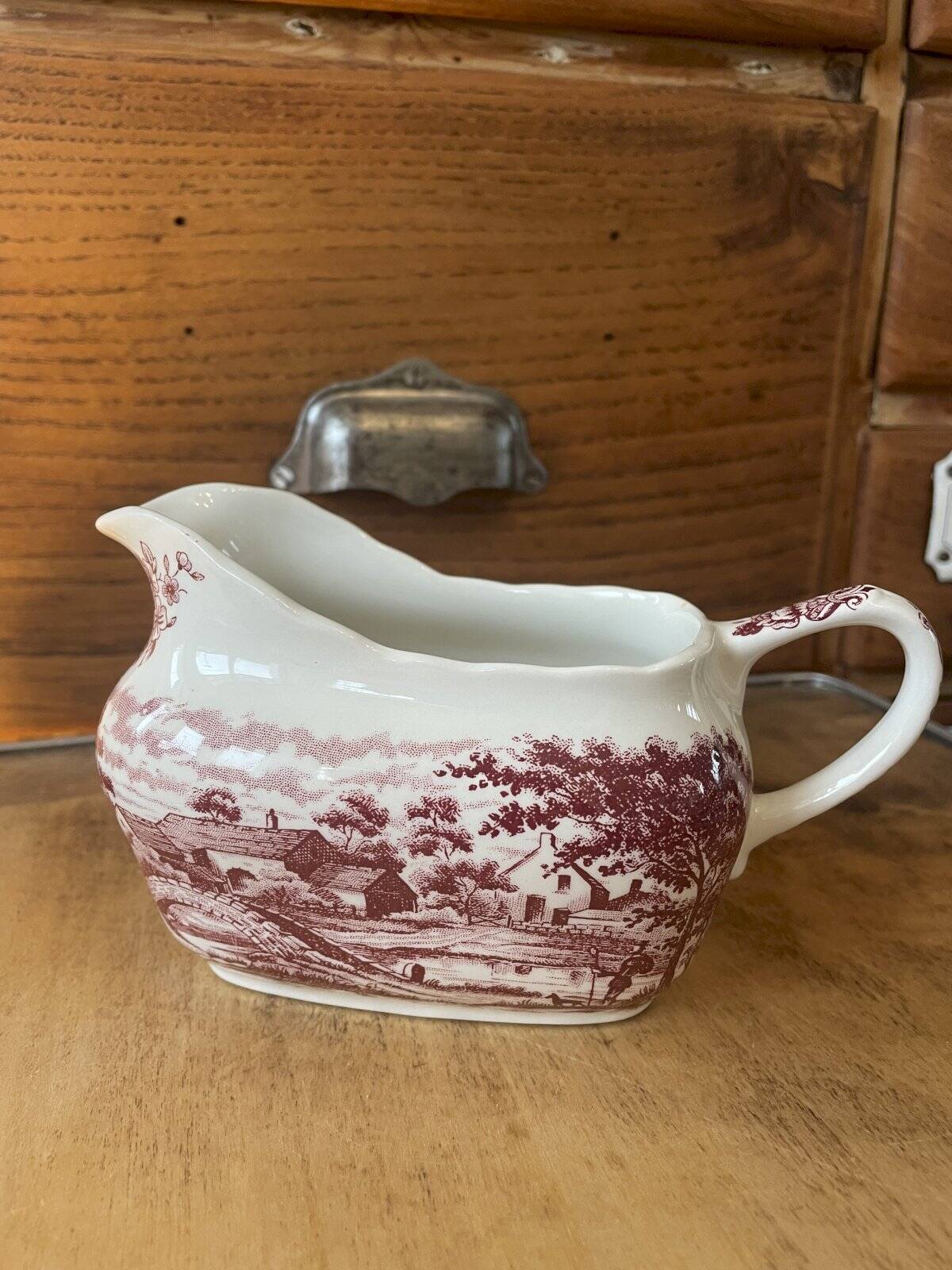 Grindley Homeland English earthenware milk jug