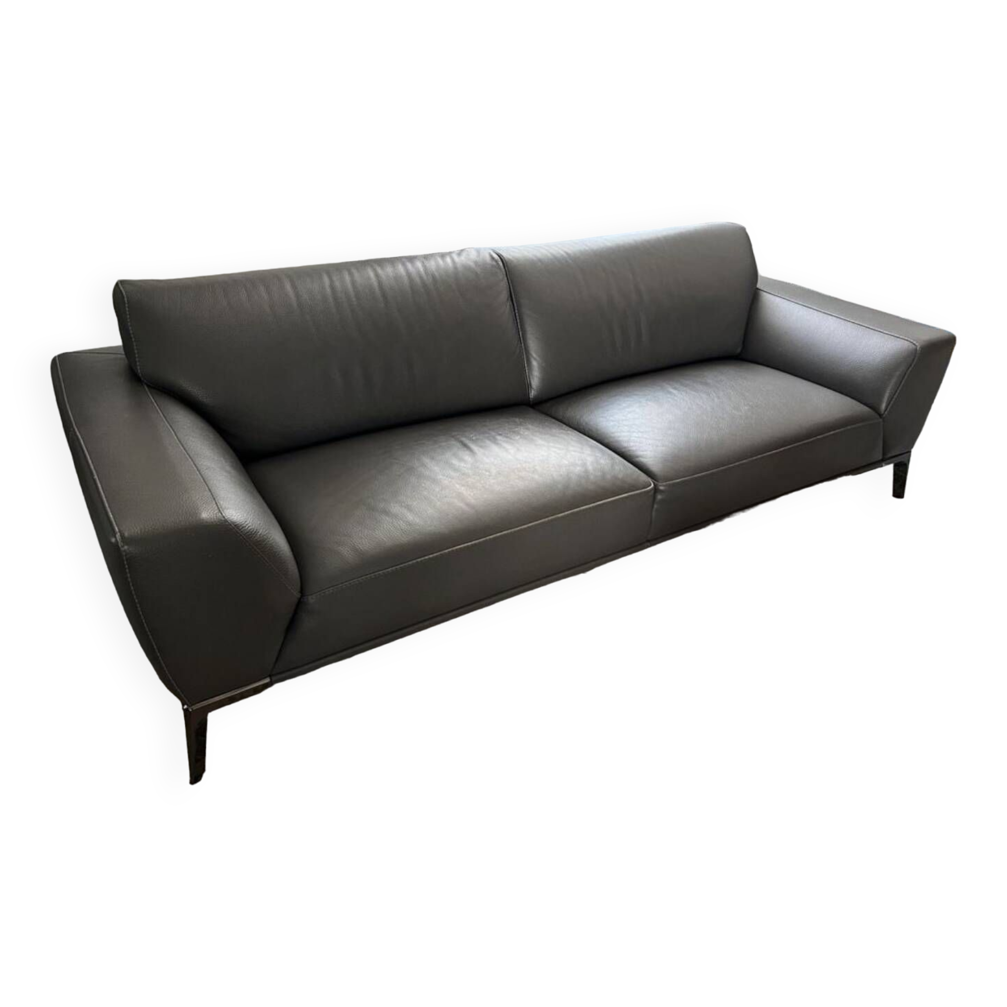 Roche Bobois leather sofa