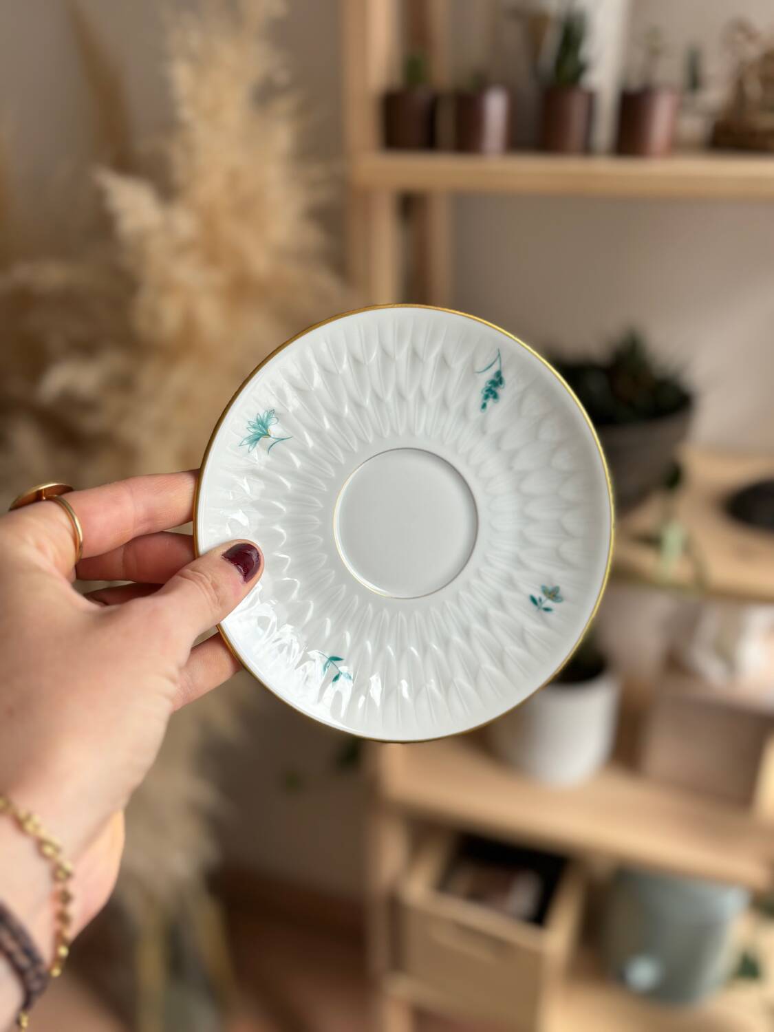 6 Limoges porcelain cups