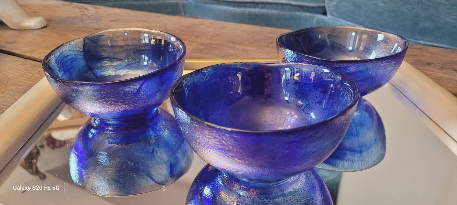 Set of 6 glass cups
