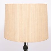 Classic Green color wooden floor lamp 1950s France